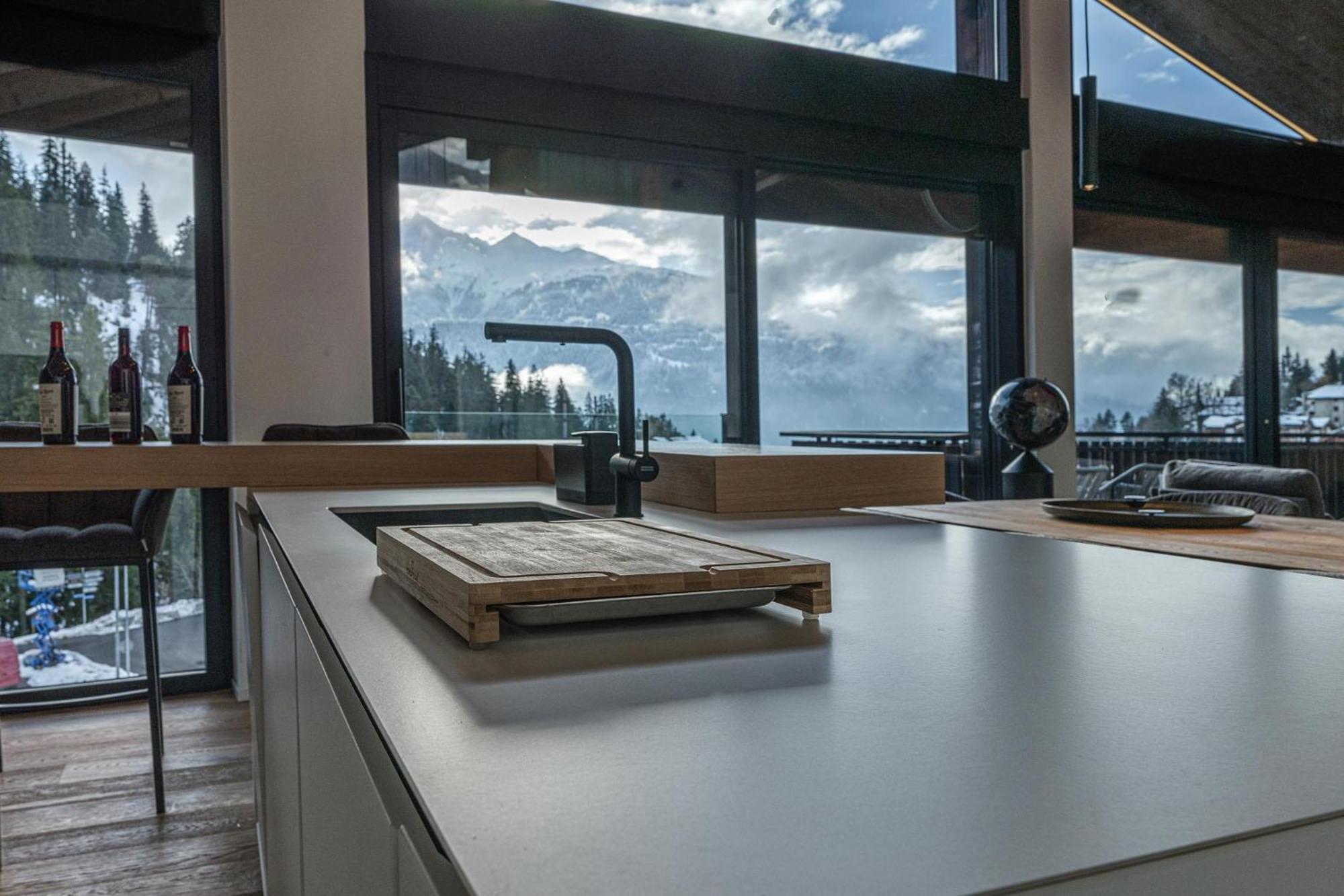 Black Summit Boutique Resort Laax Exteriör bild