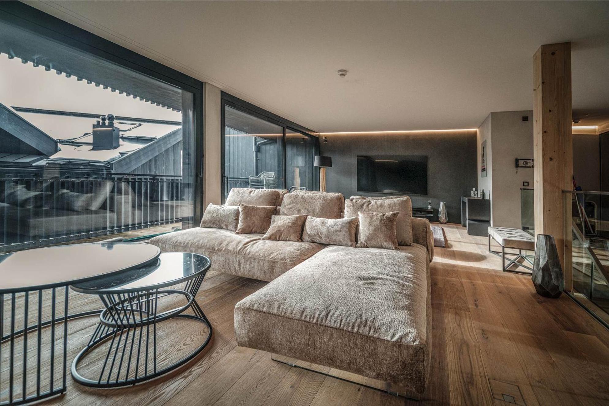 Black Summit Boutique Resort Laax Exteriör bild