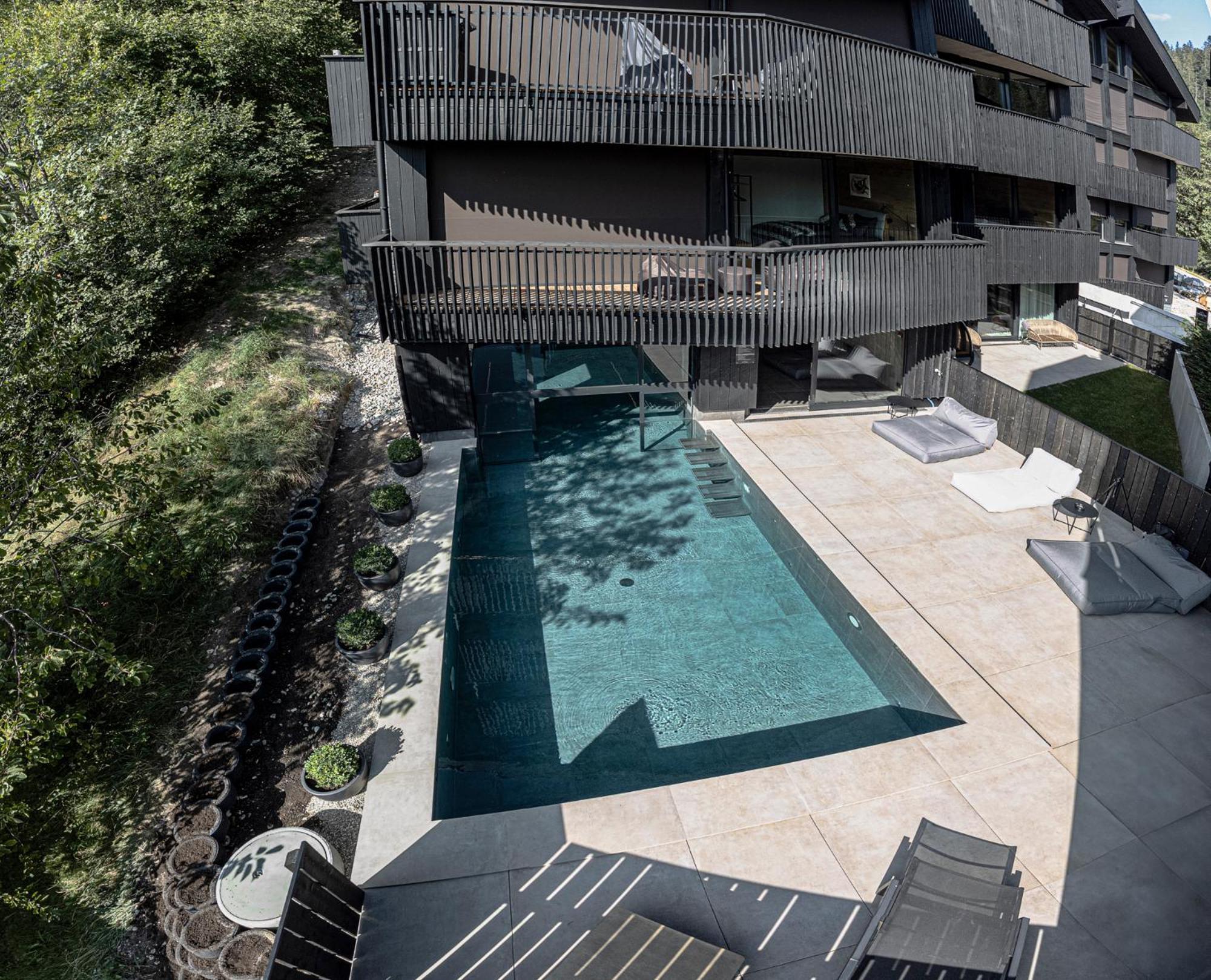 Black Summit Boutique Resort Laax Exteriör bild