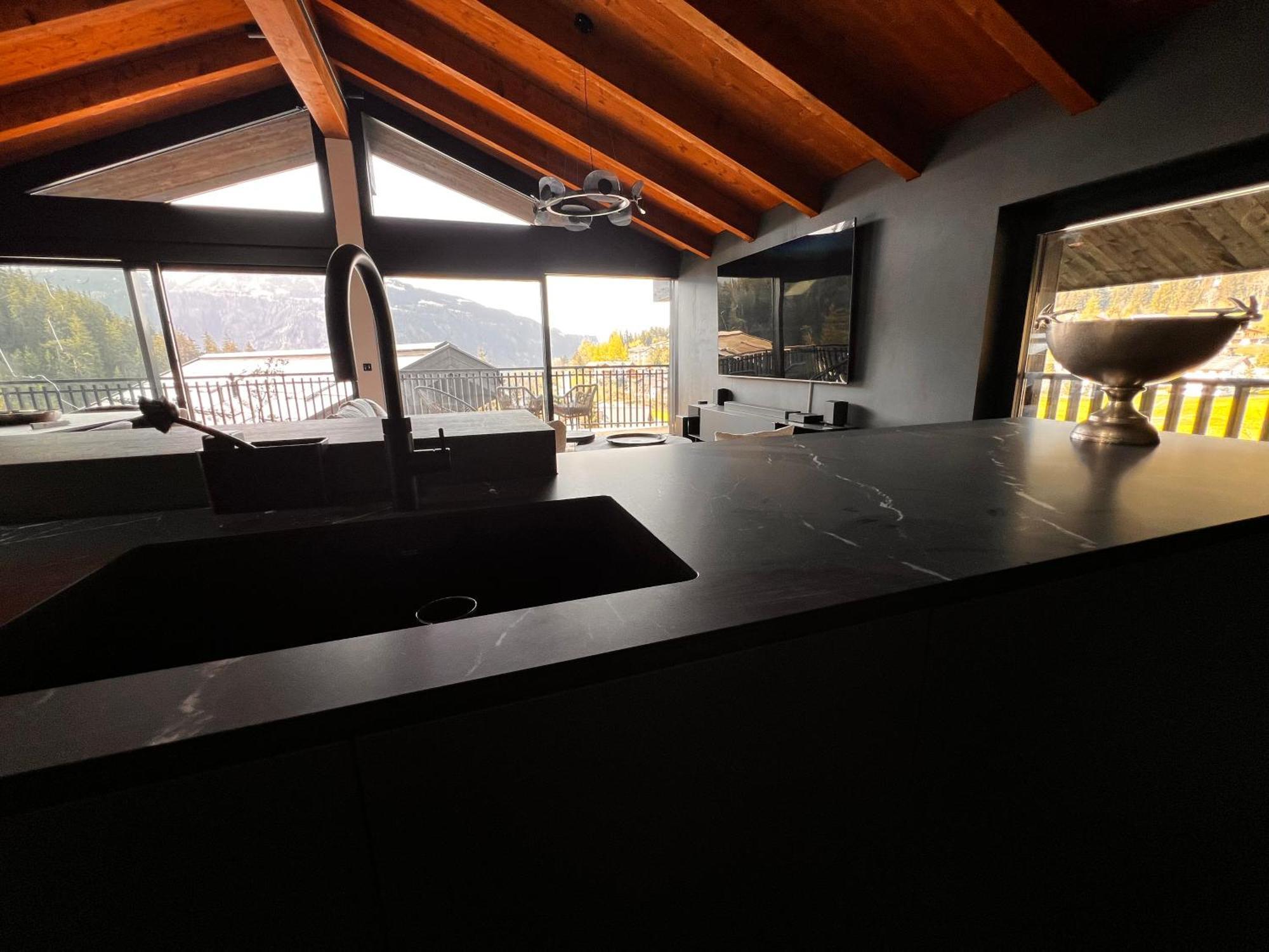 Black Summit Boutique Resort Laax Exteriör bild