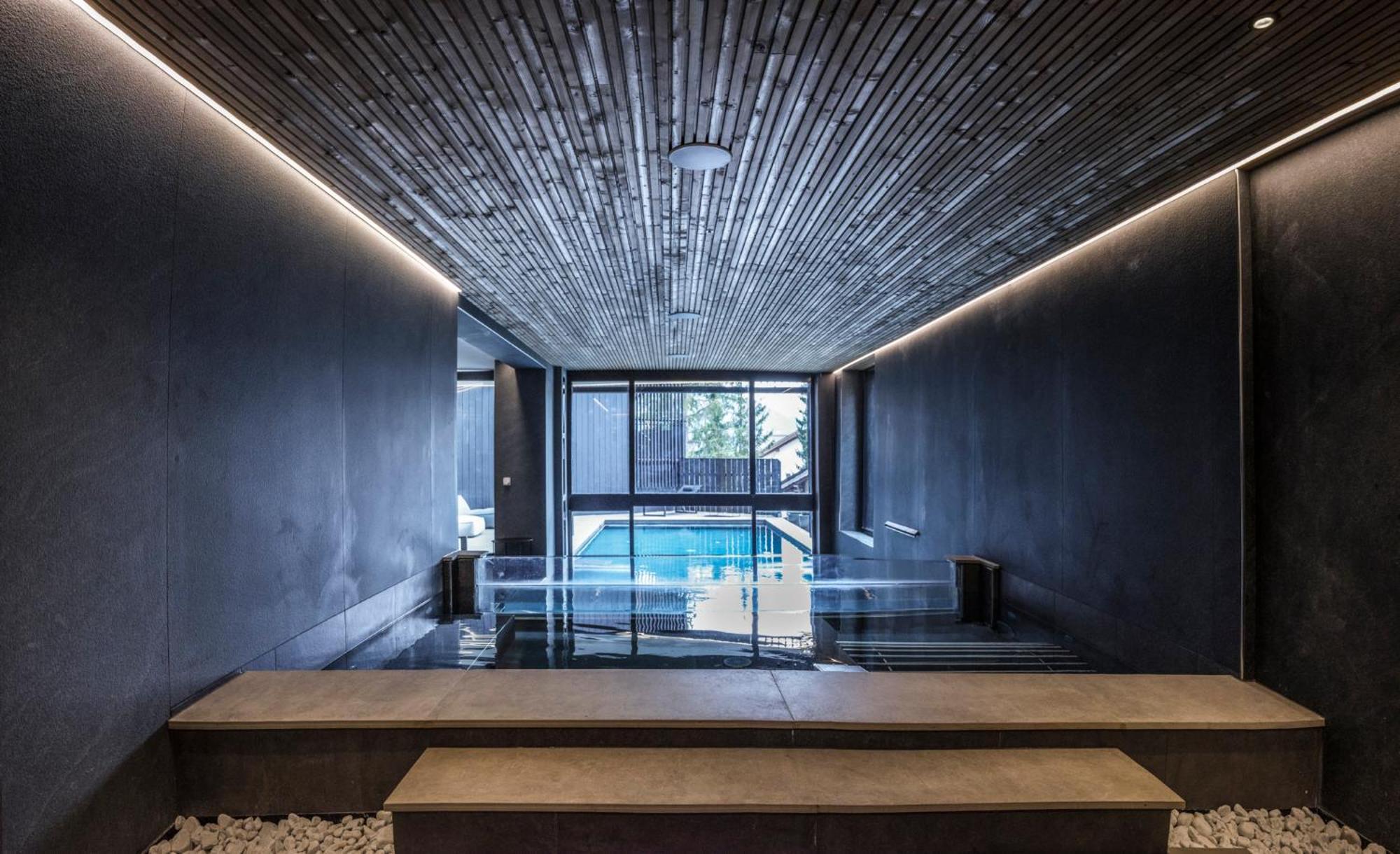 Black Summit Boutique Resort Laax Exteriör bild