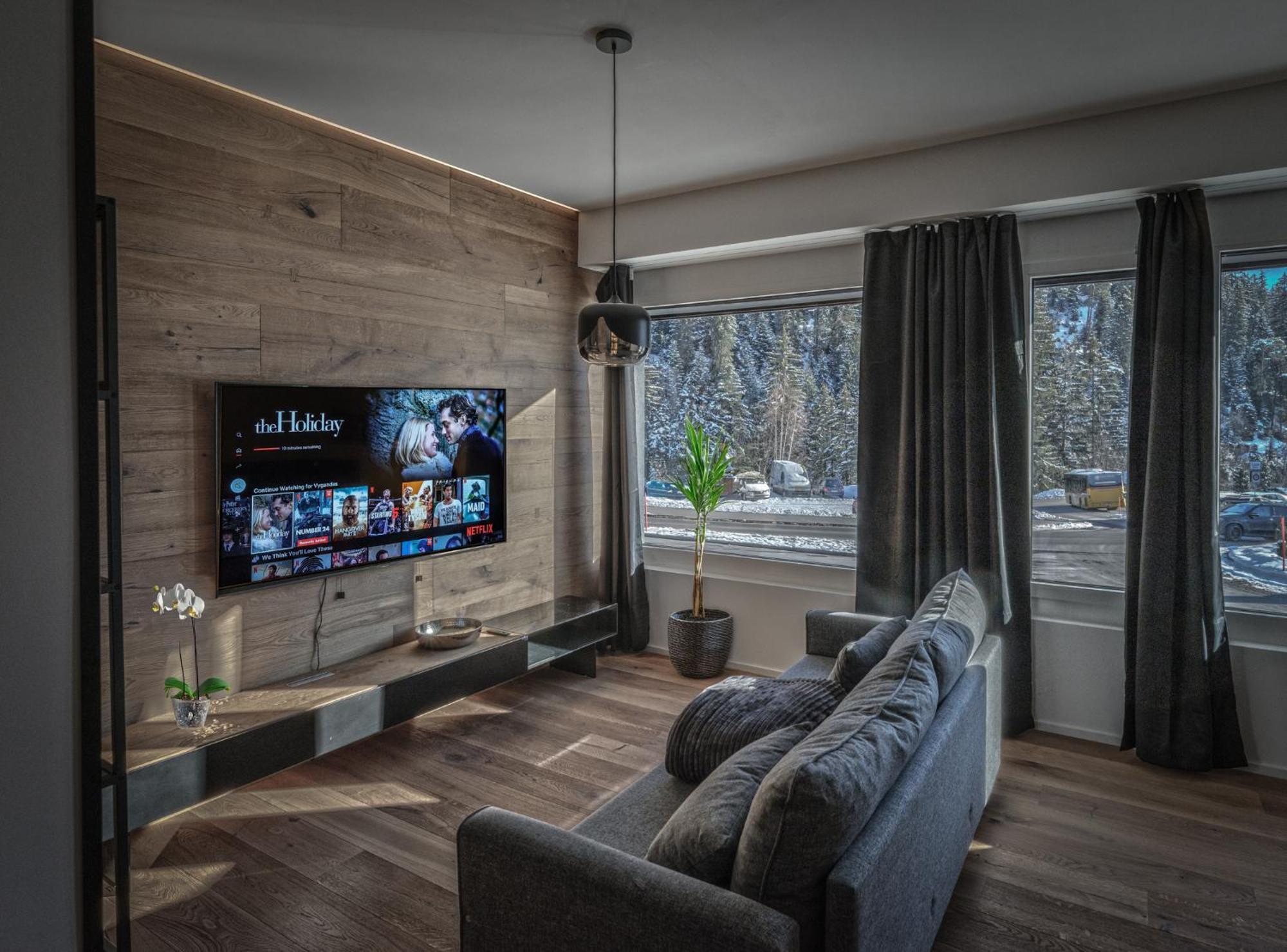 Black Summit Boutique Resort Laax Exteriör bild