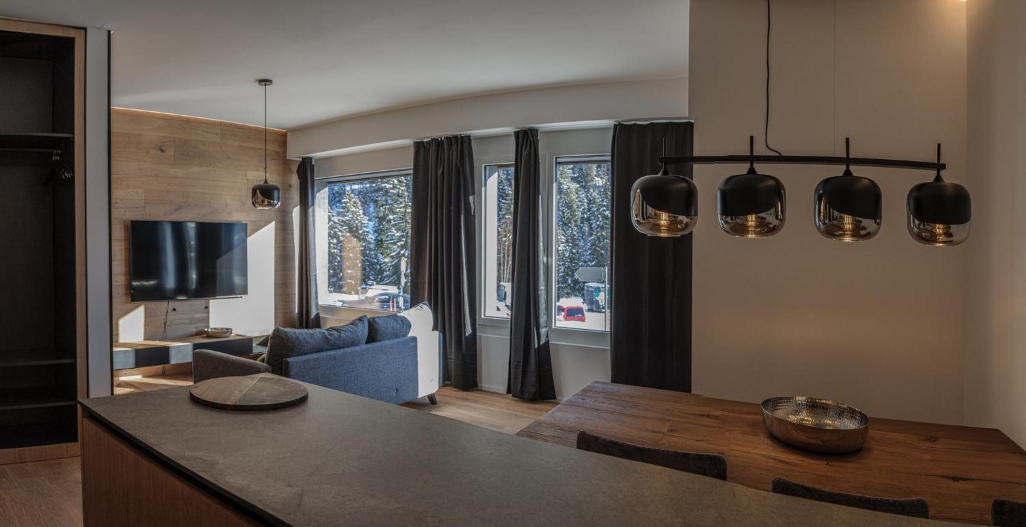Black Summit Boutique Resort Laax Exteriör bild