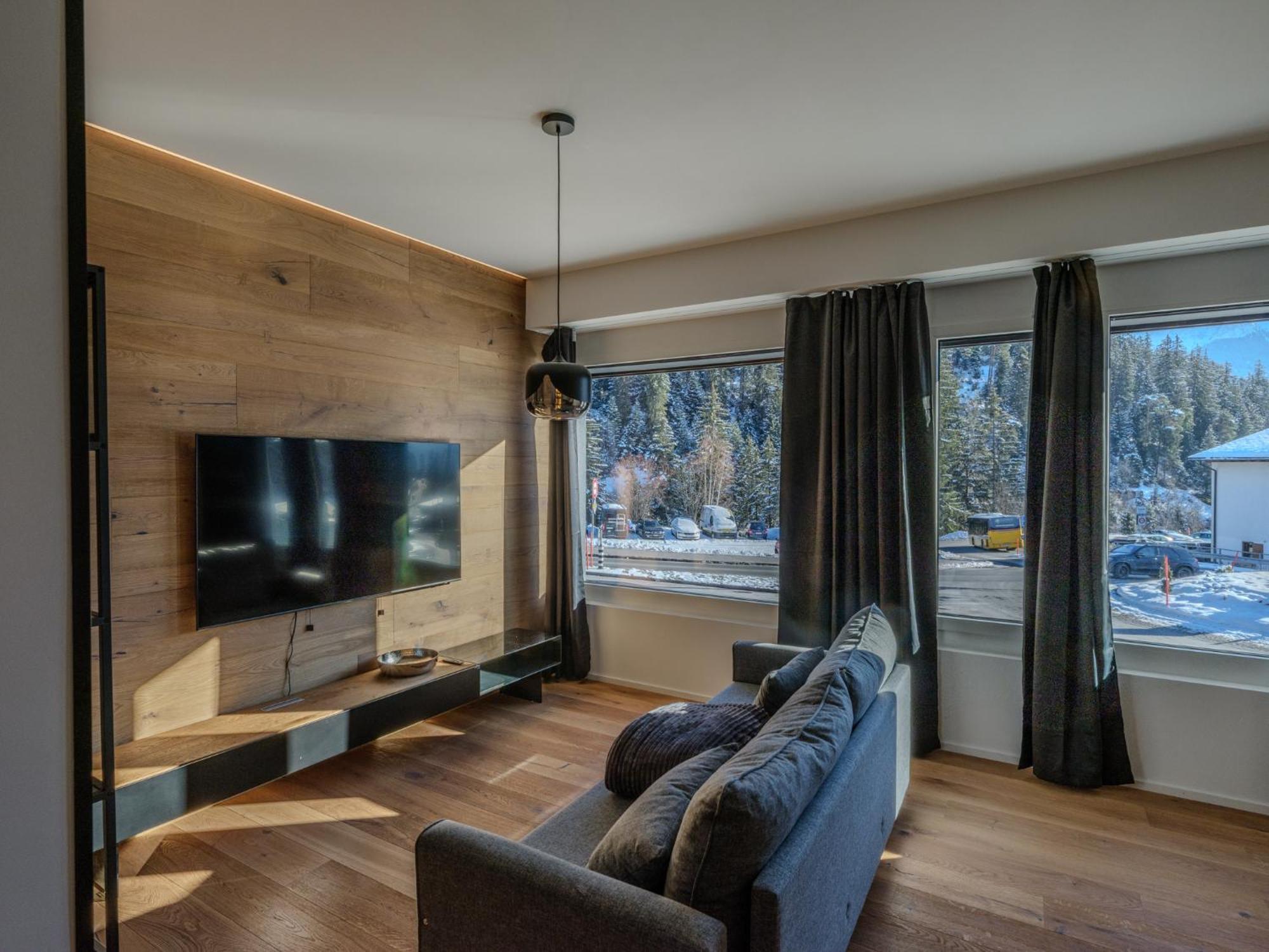 Black Summit Boutique Resort Laax Exteriör bild